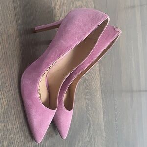 Sam Edelman Mauve Suede Heels